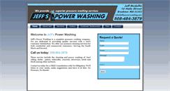 Desktop Screenshot of jeffspowerwashing.com